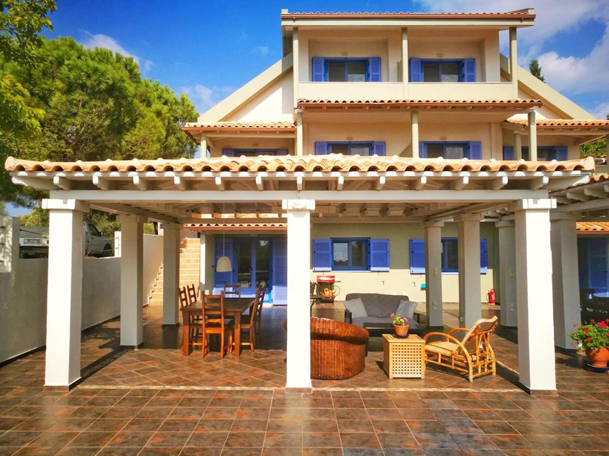 Olive Bay Hilltop Apartments Ammouliani Exterior photo